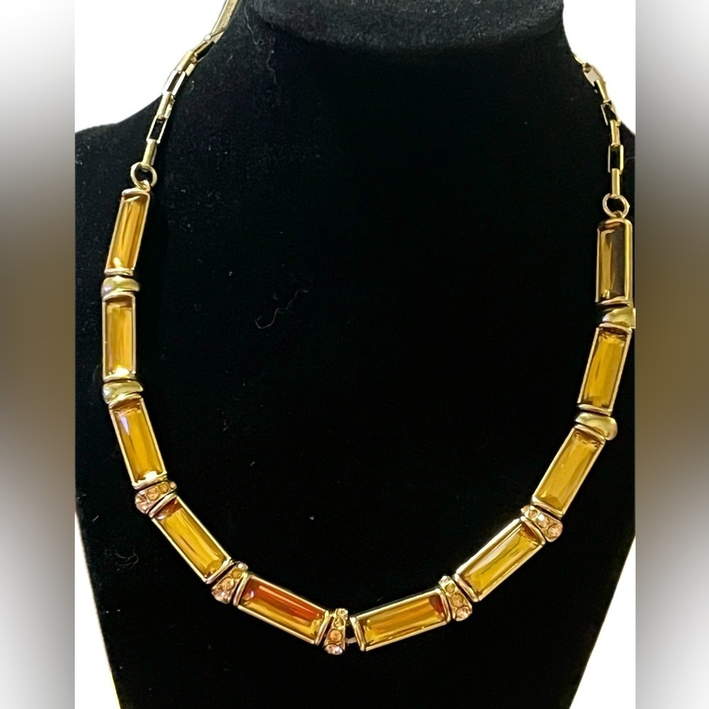 Neiman Marcus Elegant Gold-Tone Necklace, NWT